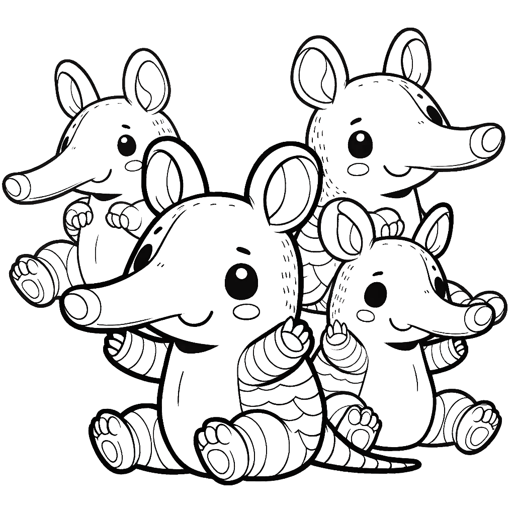 aardvark coloring pages