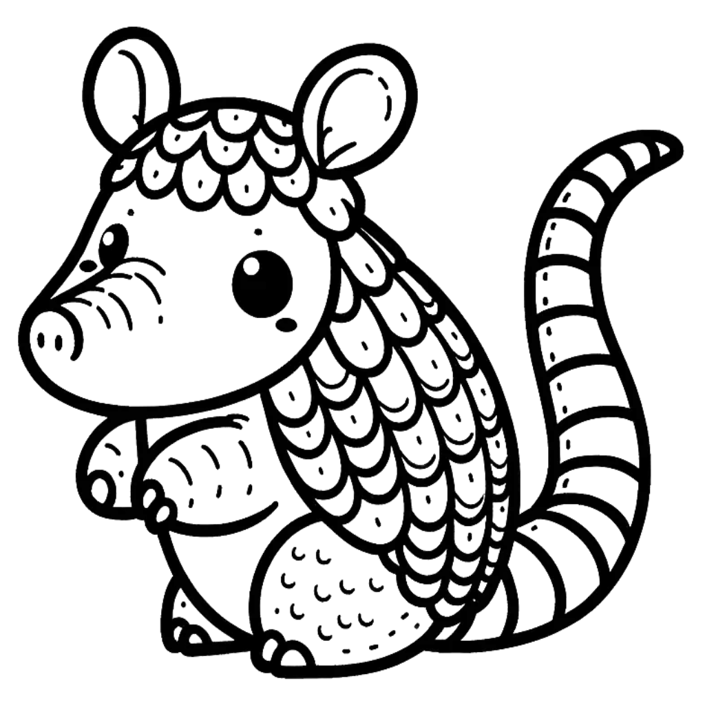 armadillo coloring pages animal coloring pages free coloring pages