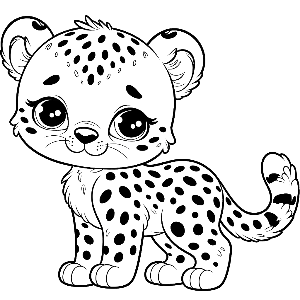 cheetah coloring pages cute cheetah coloring pages animal coloring pages cheetah cubs coloring page free coloring pages