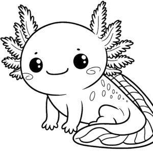 axolotl coloring pages axolotl animal coloring pages free coloring pages