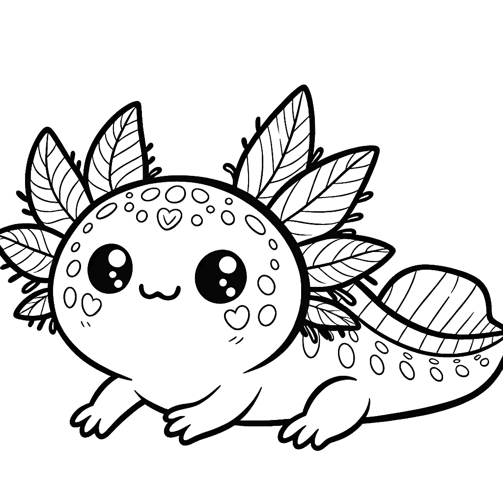 axolotl coloring pages axolotl animal coloring pages free coloring pages