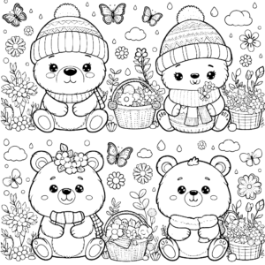 bear coloring pages grizzly bear animal coloring pages free coloring pages