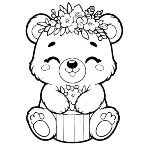 bear coloring pages grizzly bear animal coloring pages free coloring pages