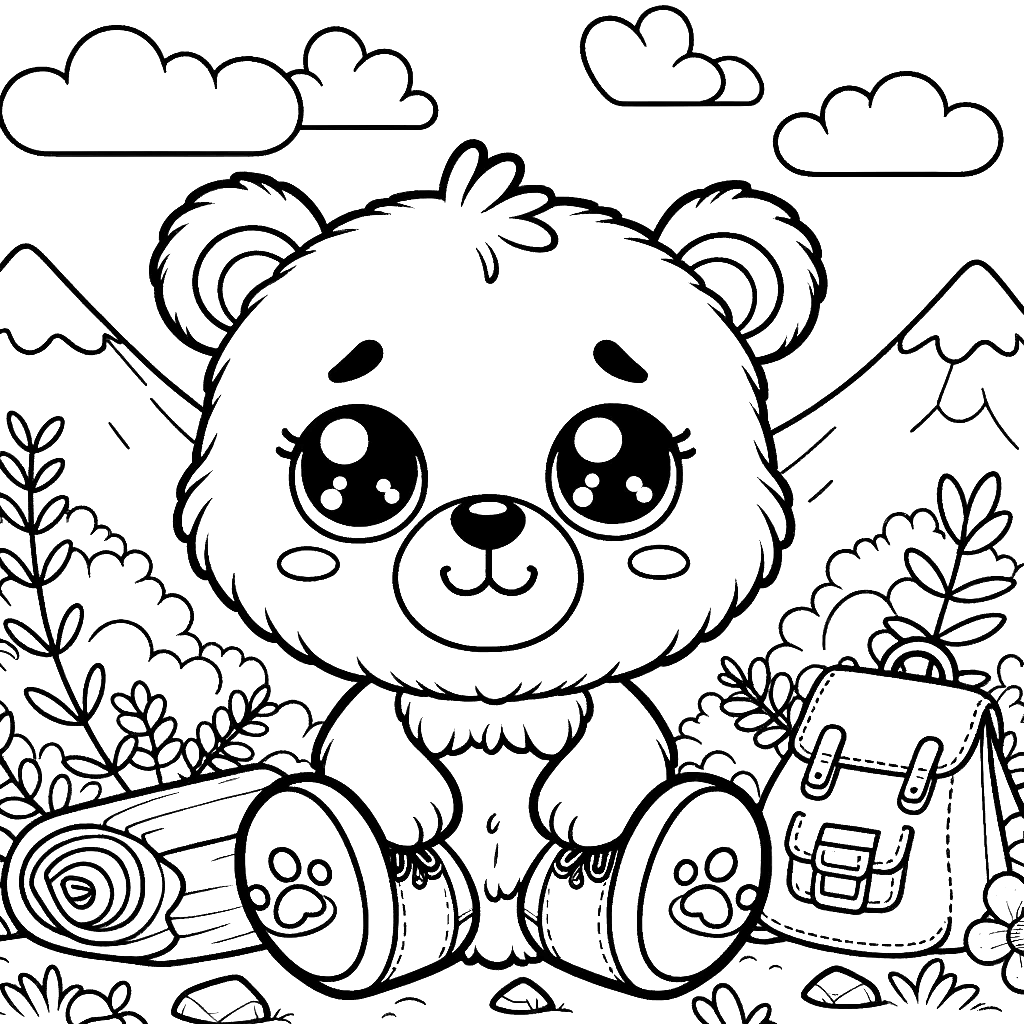 bear coloring pages grizzly bear animal coloring pages free coloring pages