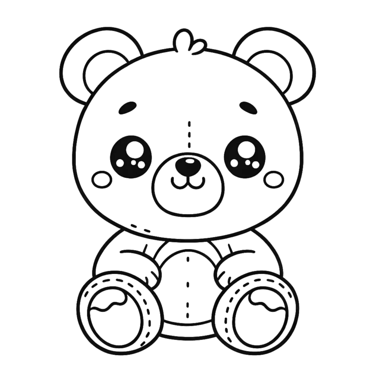 Baby Bears Coloring Pages - Coloring Pages Gem