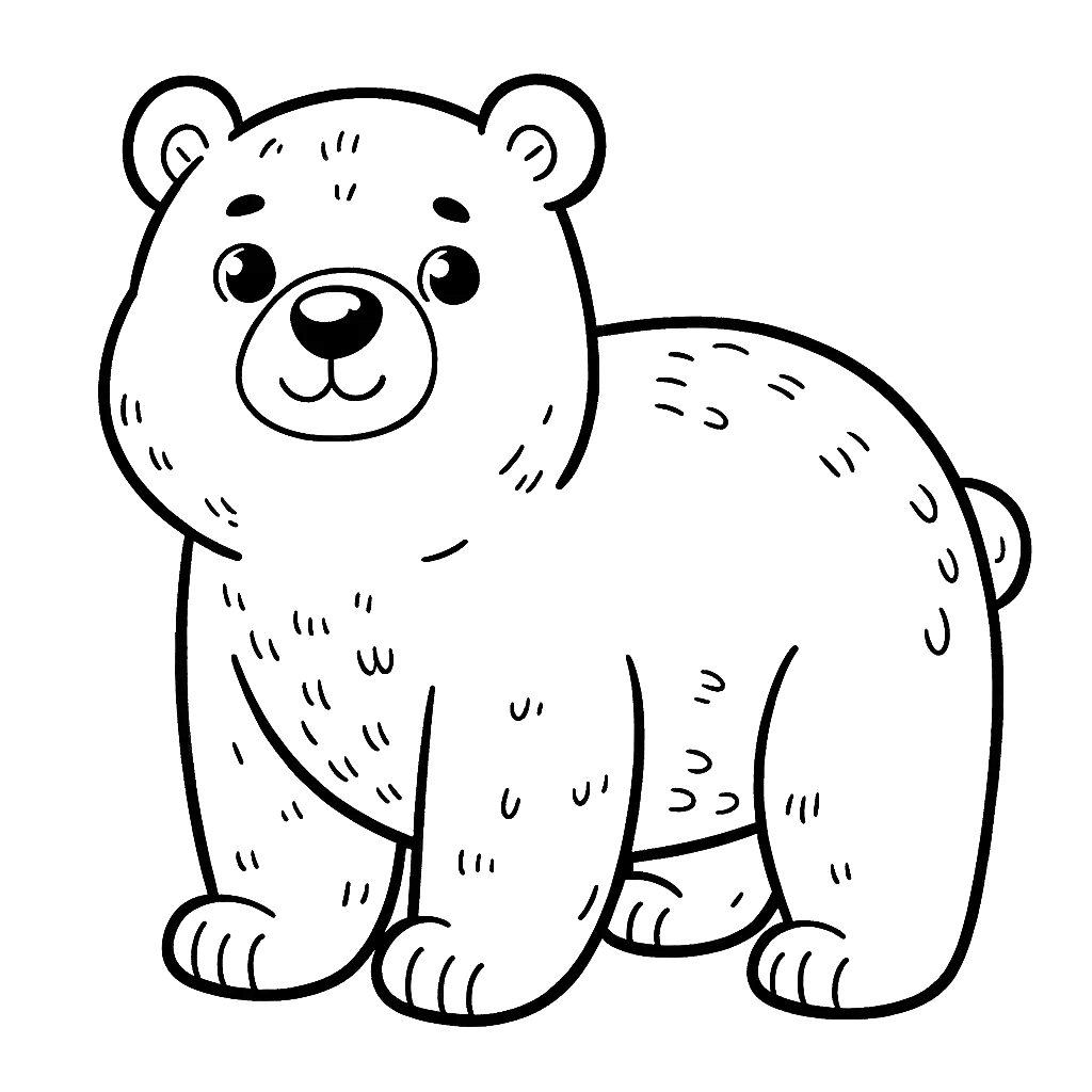 bear coloring pages grizzly bear animal coloring pages free coloring pages