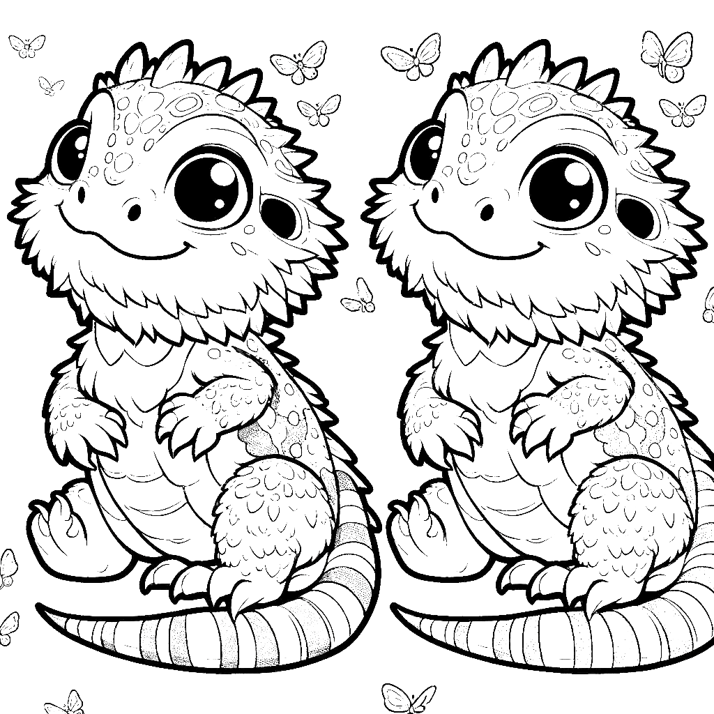 bearded dragon coloring pages dragon animal coloring pages free coloring pages