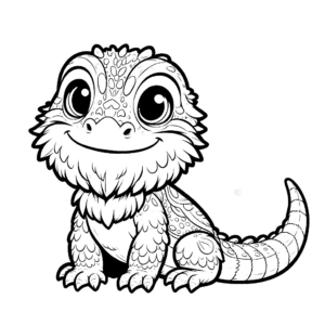 bearded dragon coloring pages dragon animal coloring pages free coloring pages