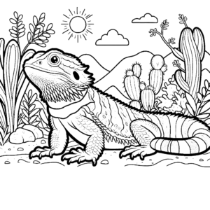 bearded dragon coloring pages dragon animal coloring pages free coloring pages