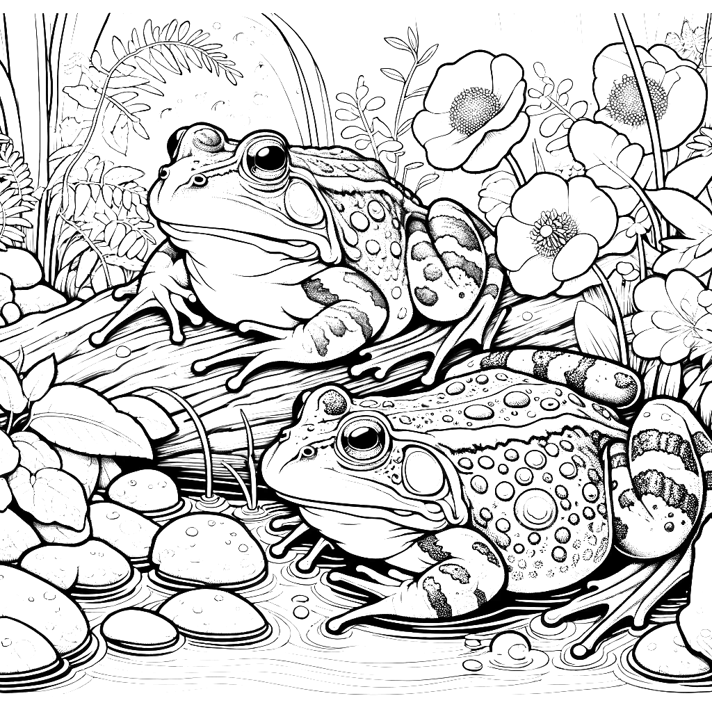 bullfrog coloring pages frog animal coloring pages free coloring pages frogs