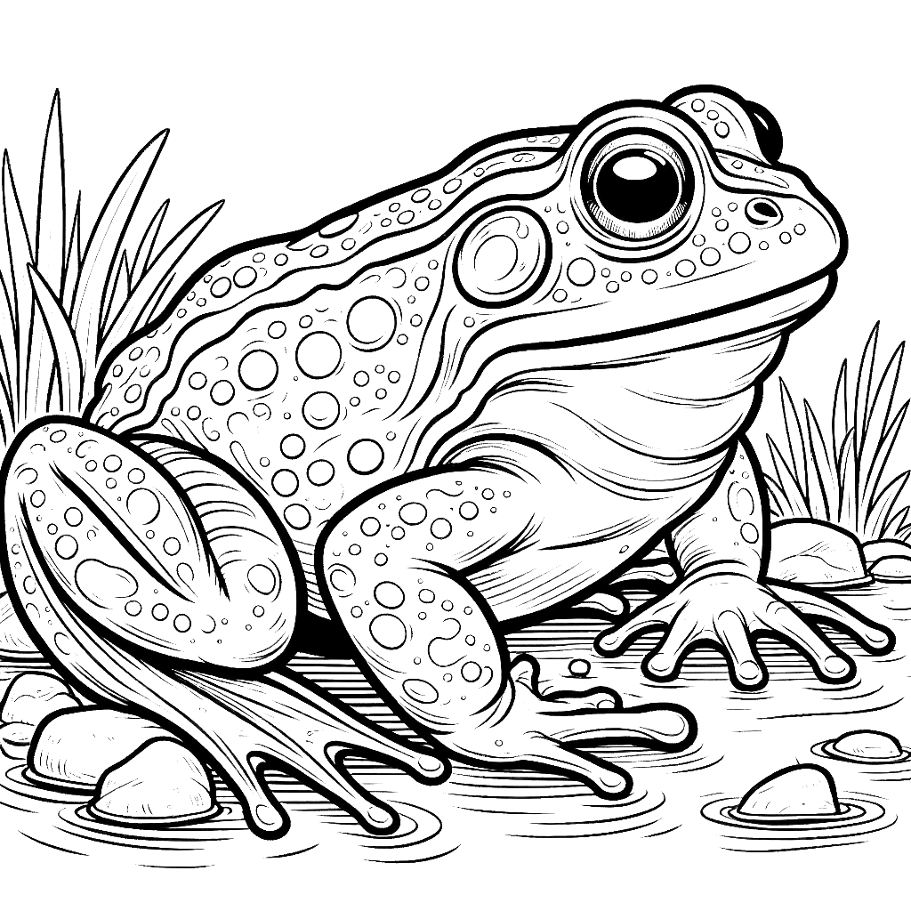 bullfrog coloring pages frog animal coloring pages free coloring pages frogs