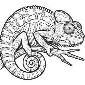 chameleon coloring pages chameleon animal coloring pages free coloring pages