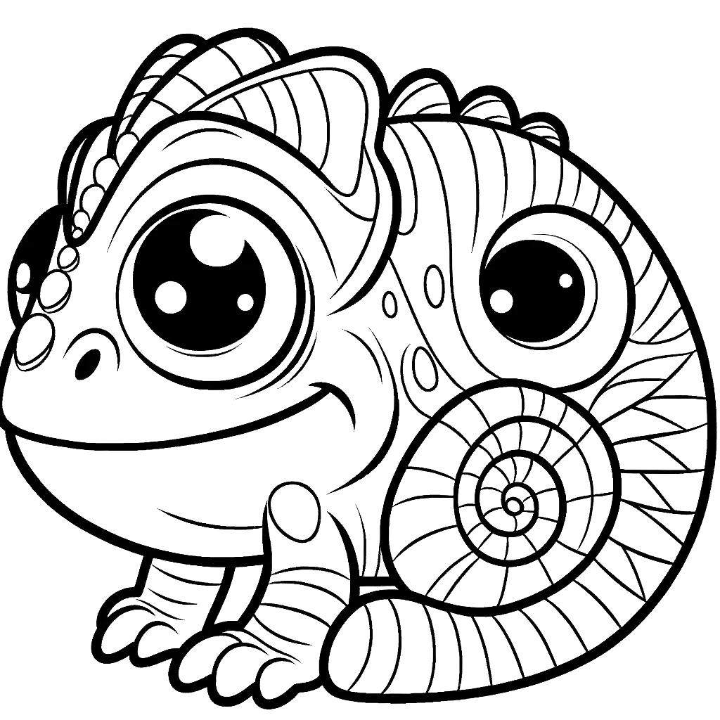 chameleon coloring pages chameleon animal coloring pages free coloring pages