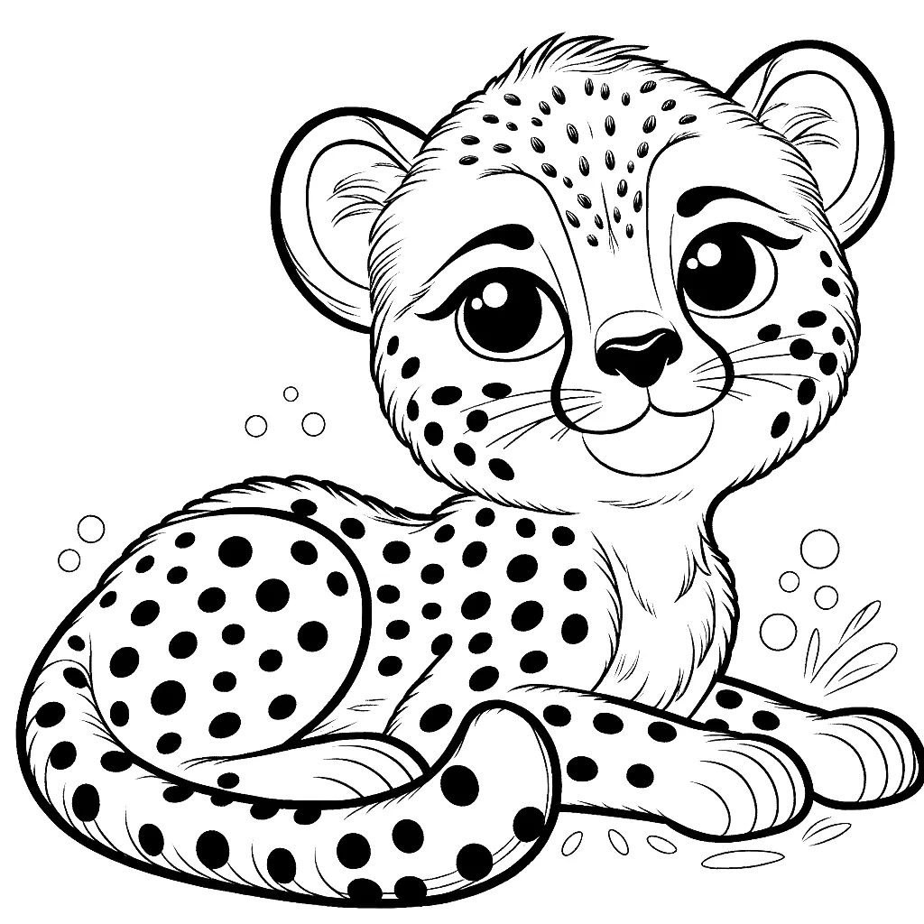 cheetah coloring pages cheetah animal coloring pages free coloring pages