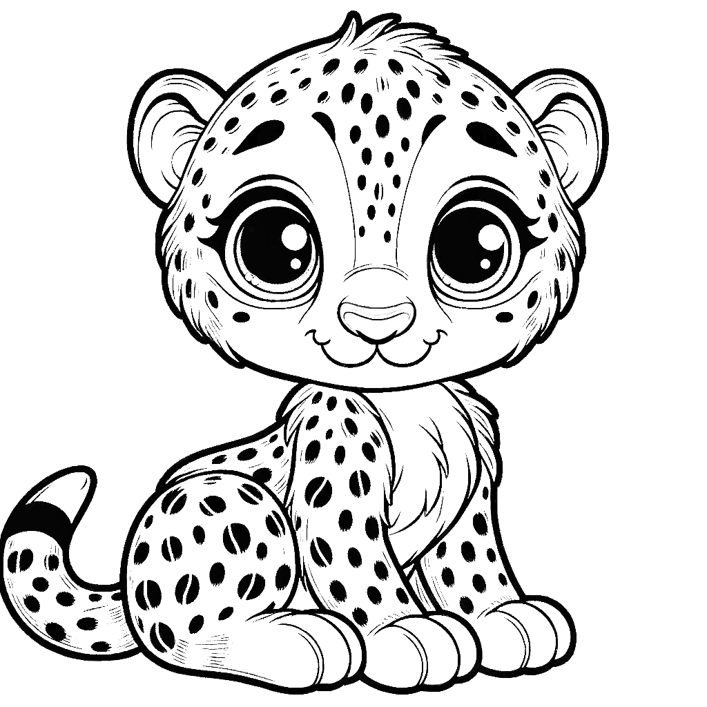 cheetah coloring pages cheetah animal coloring pages free coloring pages