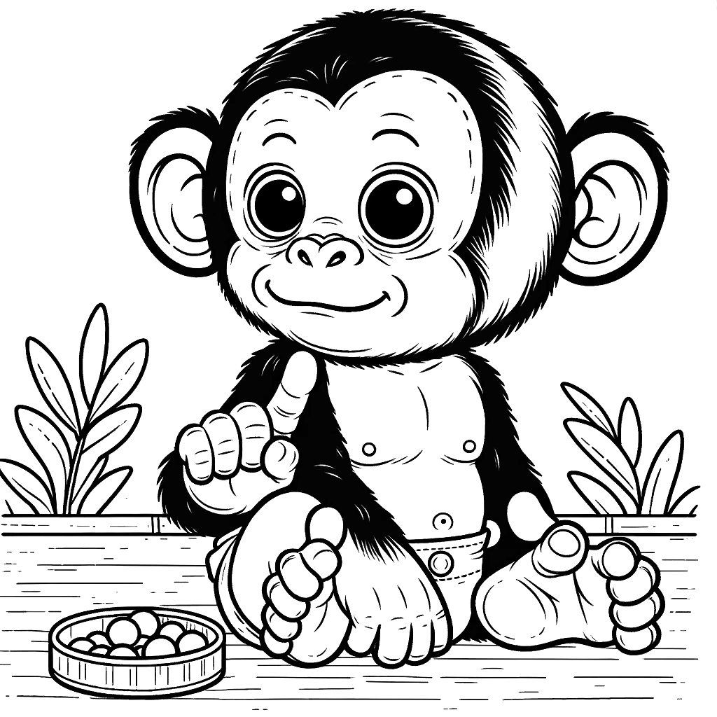 cute chimpanzee coloring pages cutest chimpanzee coloring pages chimpanzee animal coloring pages baby chimpanzee free coloring pages chimpanzee coloring pages chimp coloring pages