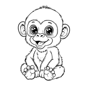 cute chimpanzee coloring pages cutest chimpanzee coloring pages chimpanzee animal coloring pages baby chimpanzee free coloring pages chimpanzee coloring pages chimp coloring pages