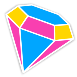 Coloring Pages Gem logo