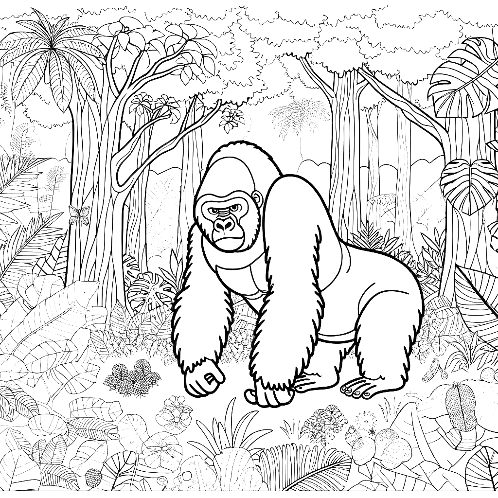 Gorilla coloring pages Gorillas coloring pages Gorilla coloring sheet Gorilla coloring sheets baby Gorilla free coloring pages Gorilla animal coloring pages Gorilla coloring page Gorilla coloring pages Gorillas free coloring pages cute Gorilla coloring pages cutest Gorilla coloring pages coloring pages gem