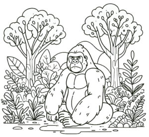 Gorilla coloring pages Gorillas coloring pages Gorilla coloring sheet Gorilla coloring sheets baby Gorilla free coloring pages Gorilla animal coloring pages Gorilla coloring page Gorilla coloring pages Gorillas free coloring pages cute Gorilla coloring pages cutest Gorilla coloring pages coloring pages gem