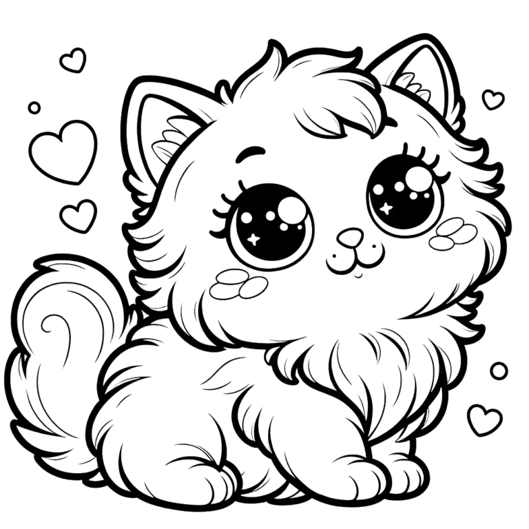 Cat Coloring Pages 33 - Coloring Pages Gem