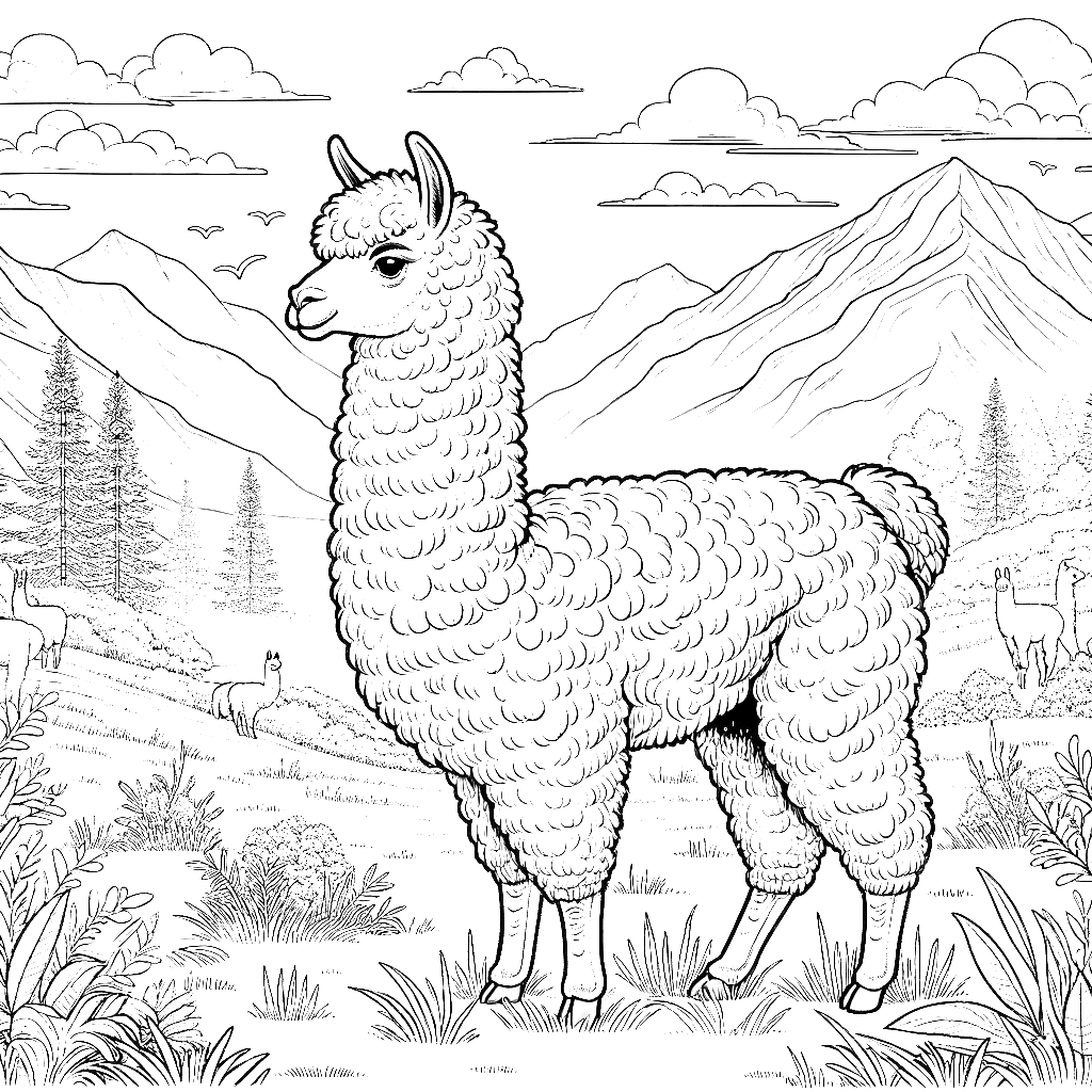 Llama coloring pages Llamas coloring pages Llama coloring sheet Llama coloring sheets baby Llama free coloring pages Llama animal coloring pages Llama coloring page Llama coloring pages Llamas free coloring pages cute Llama coloring pages cutest Llama coloring pages coloring pages gem