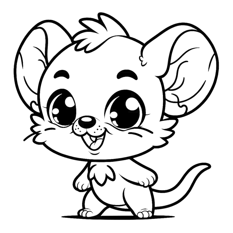Tasmanian Devil Coloring Pages 6 - Coloring Pages Gem