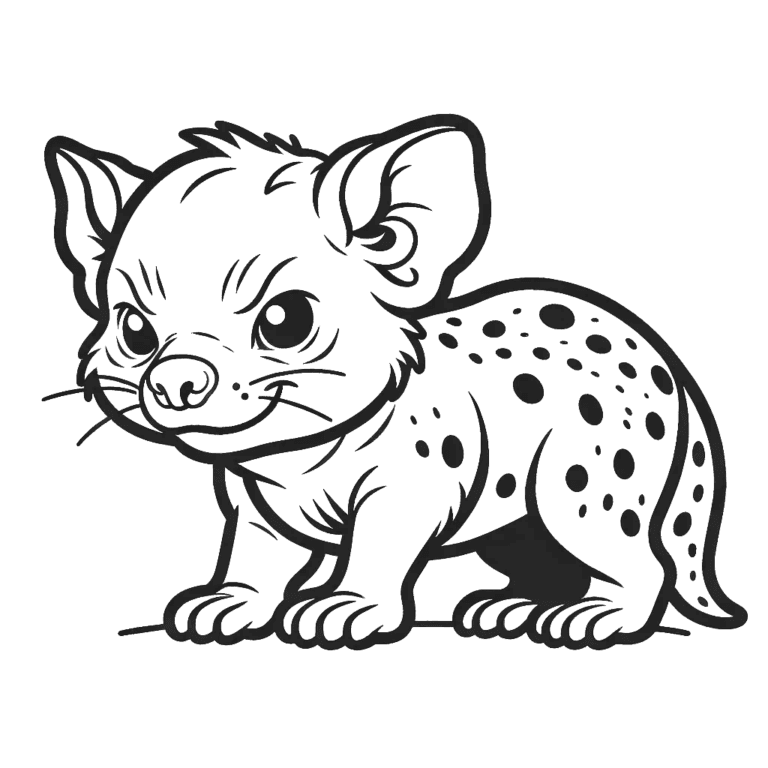 Tasmanian Devil Coloring Pages 6 - Coloring Pages Gem