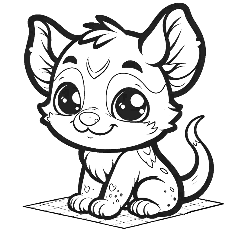 Tasmanian Devil Coloring Pages 6 - Coloring Pages Gem