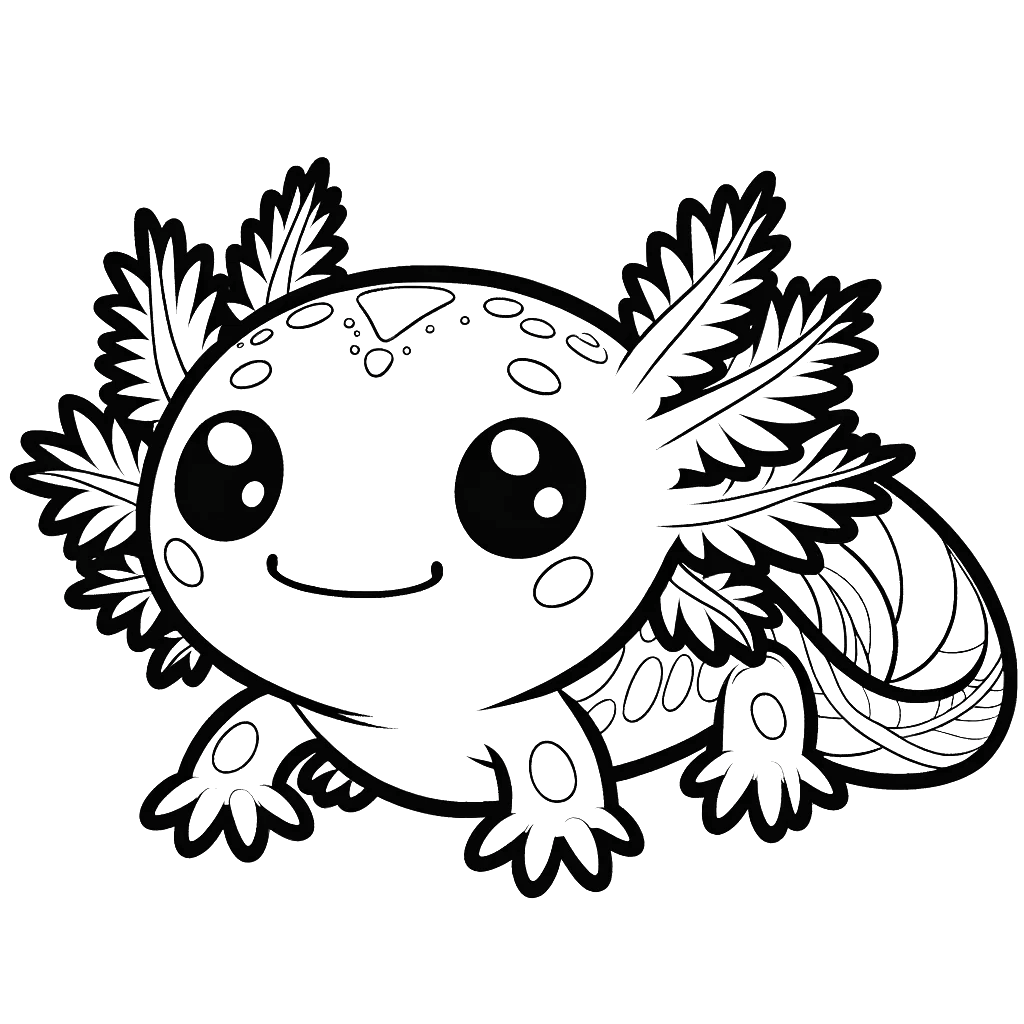 axolotl coloring pages axolotl animal coloring pages free coloring pages