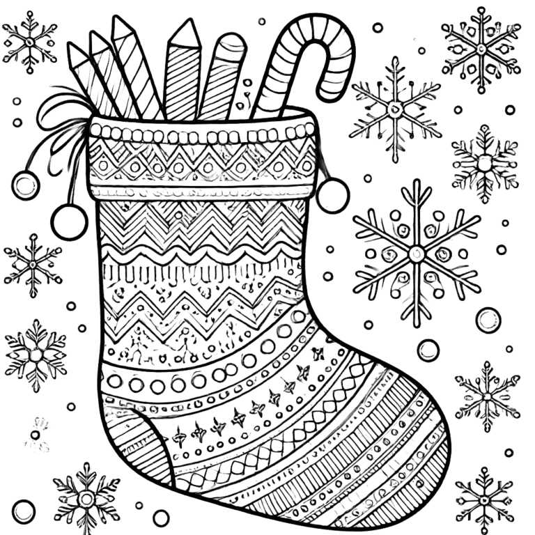 Christmas Coloring Pages Santa Claus Coloring Page 02 | Coloring Pages Gem