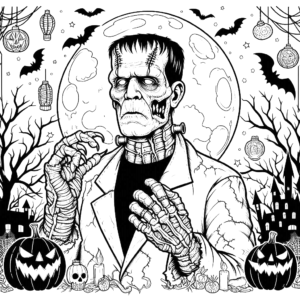 frankenstein-monster-jack-o-lantern-pumpkin-moon-halloween-coloring-pages