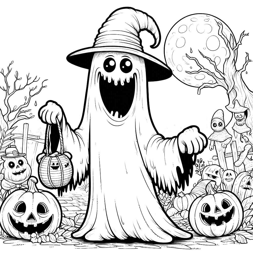 halloween-creepy-oogie-boogie-jack-o-lantern-pumpkin-hat-halloween-coloring-pages