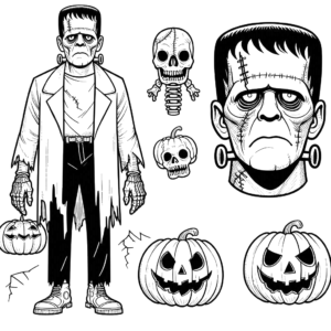 halloween-spooky-frankenstein-jack-o-lantern-halloween-coloring-pages