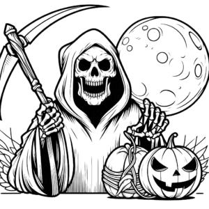 halloween-spooky-grim-reaper-jack-o-lantern-pumpkin-moonlight-halloween-coloring-pages