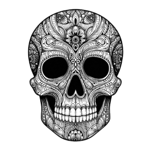 skull-halloween-coloring-pages