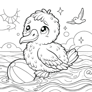 albatross-playing-ball-coloring-pages