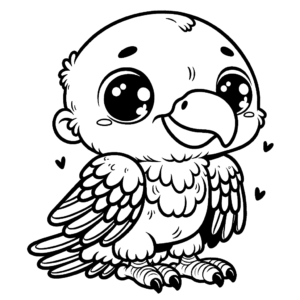 baby-condor-coloring-page