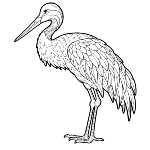 crane-bird-coloring-pages