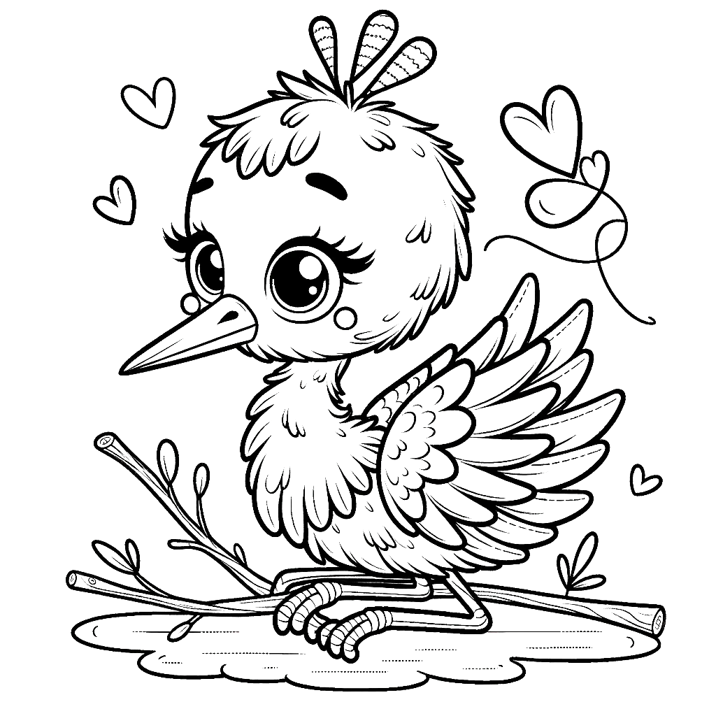 crane-cute-bird-coloring-page