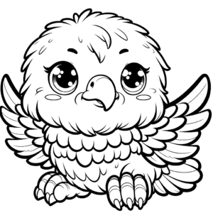 cute-baby-bald-eagle-coloring-pages