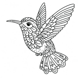 hummingbird-flying-coloring-page