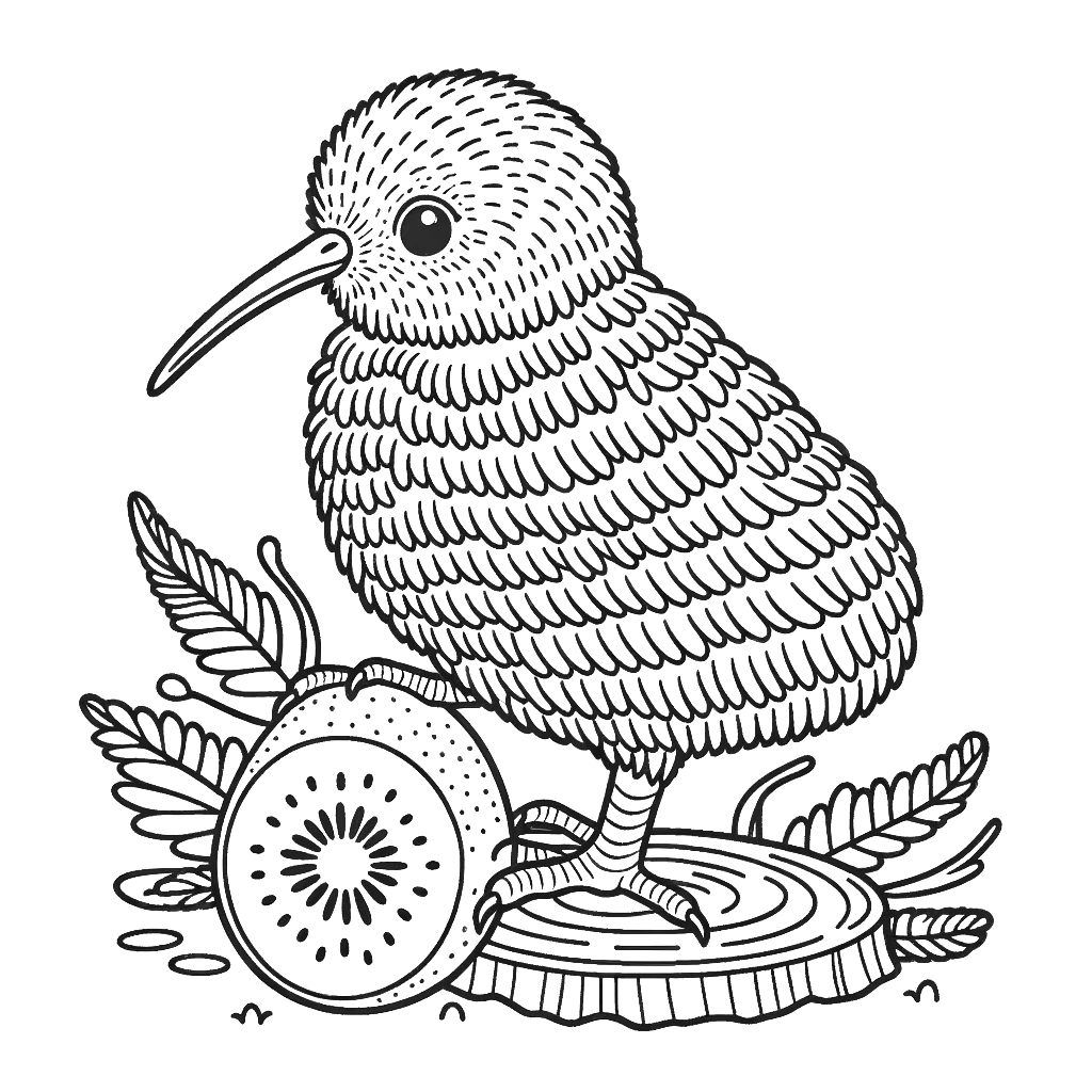 kiwi-bird-coloring-pages