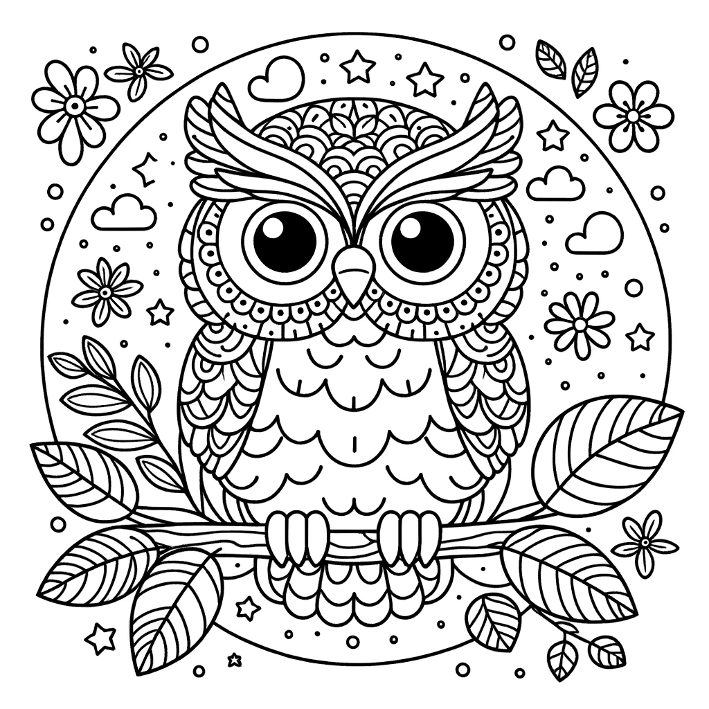 owl-bird-coloring-page