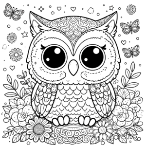 owl-coloring-sheet