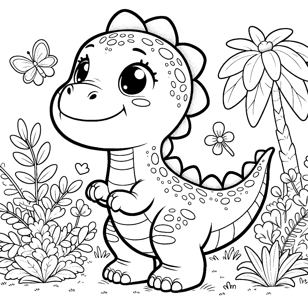 Free printable Allosaurus dinosaur coloring page 10 to print and color