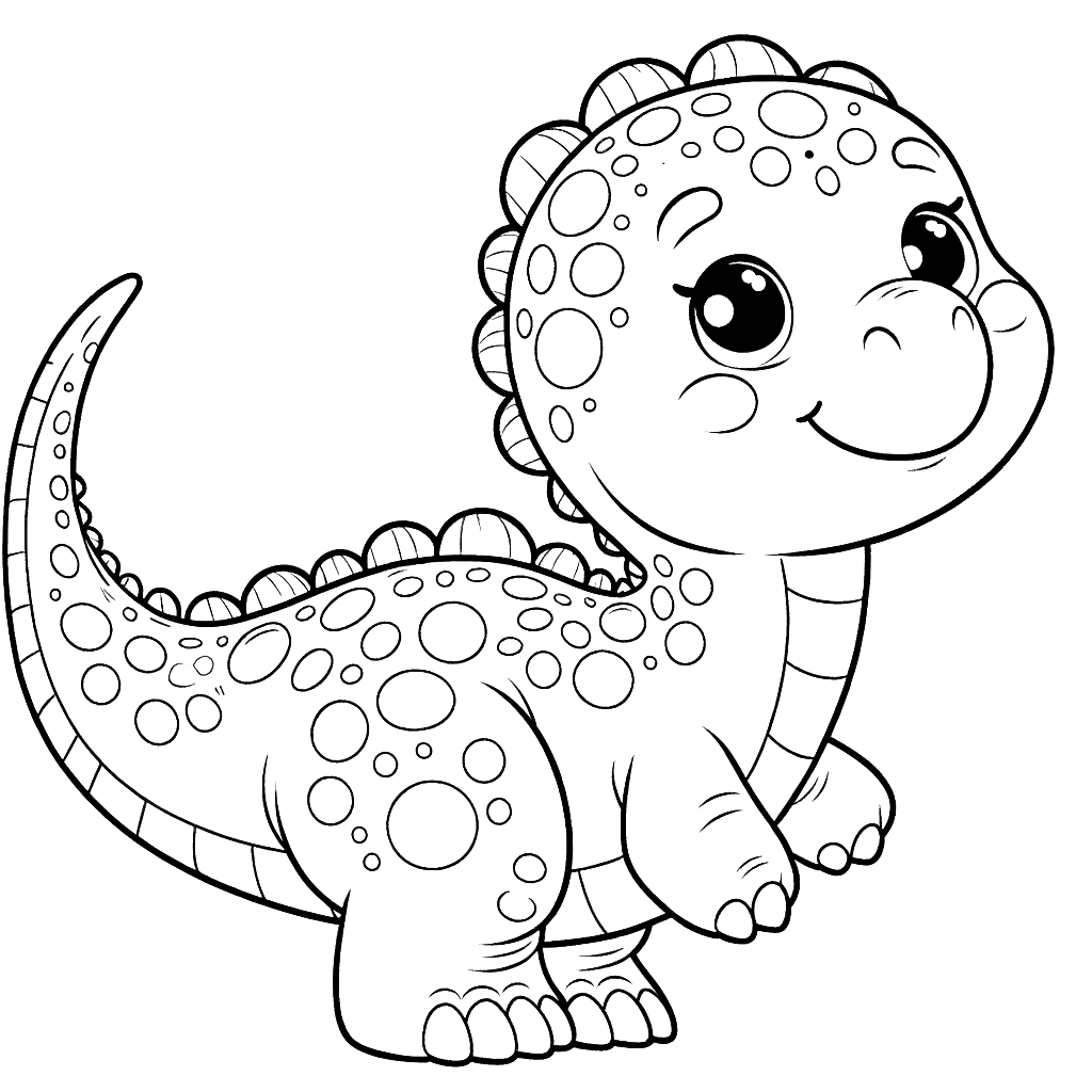 Free printable Allosaurus dinosaur coloring page 15