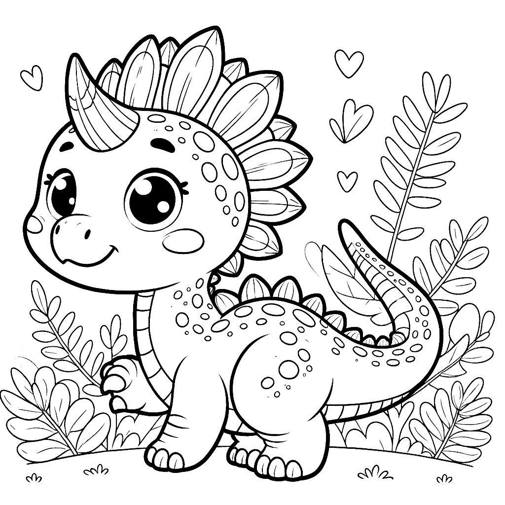 Free printable Spinosaurus dinosaur coloring page 4 black and white outline