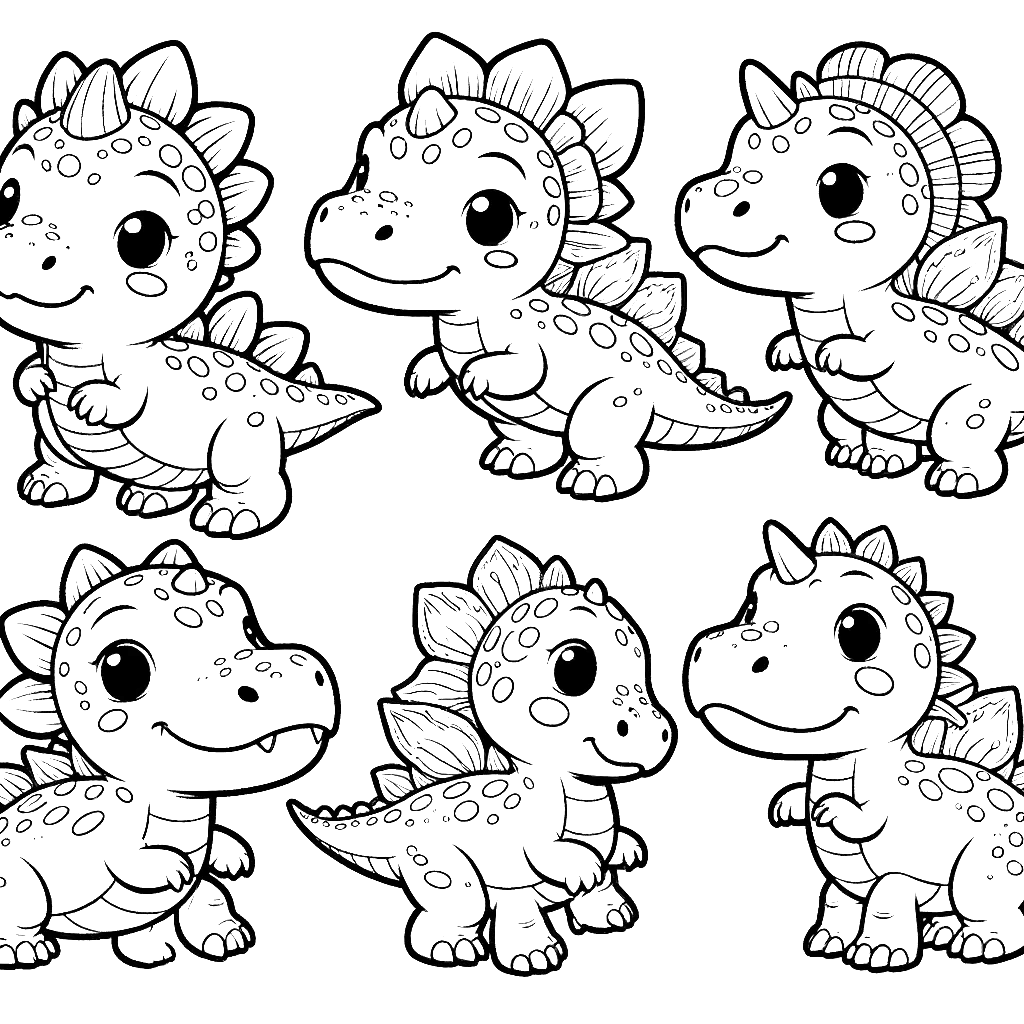 Free printable Spinosaurus dinosaur coloring page 7 for kids and adults